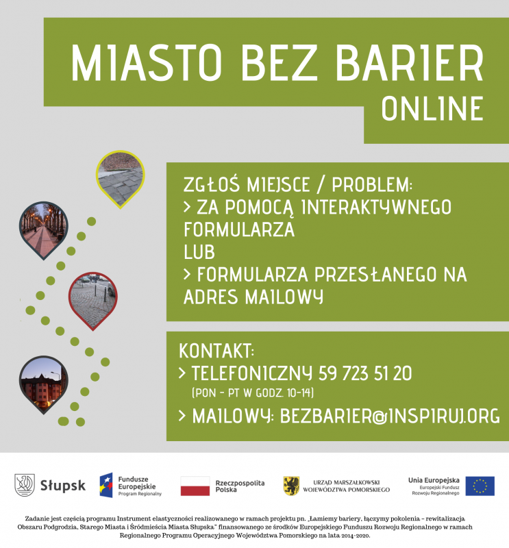 "Miasto bez barier" grafika promocyjna